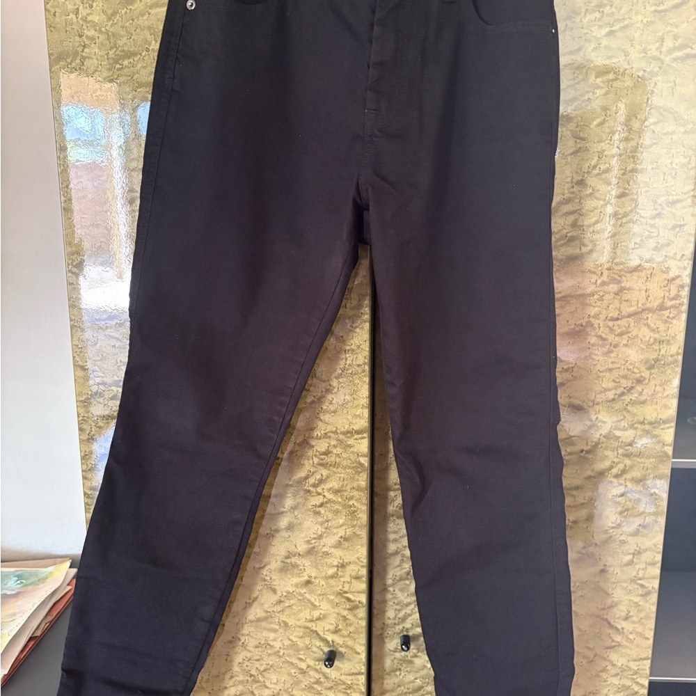 Prana Kayla Skinny Pants Black Women 6